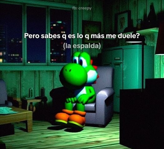 me duele la espalda - meme