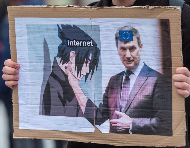 The Internet vs Article 13 - meme