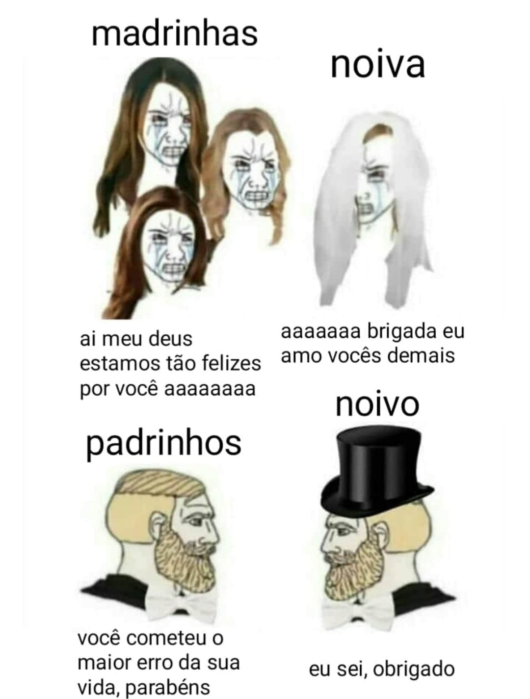 Obrigado - meme