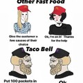 I actually like taco bell