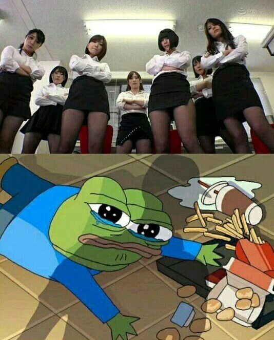 Nooo Pepe!! - meme