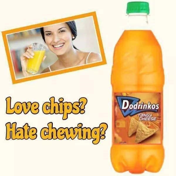 Mmm looks like orange juice in the left pic - meme