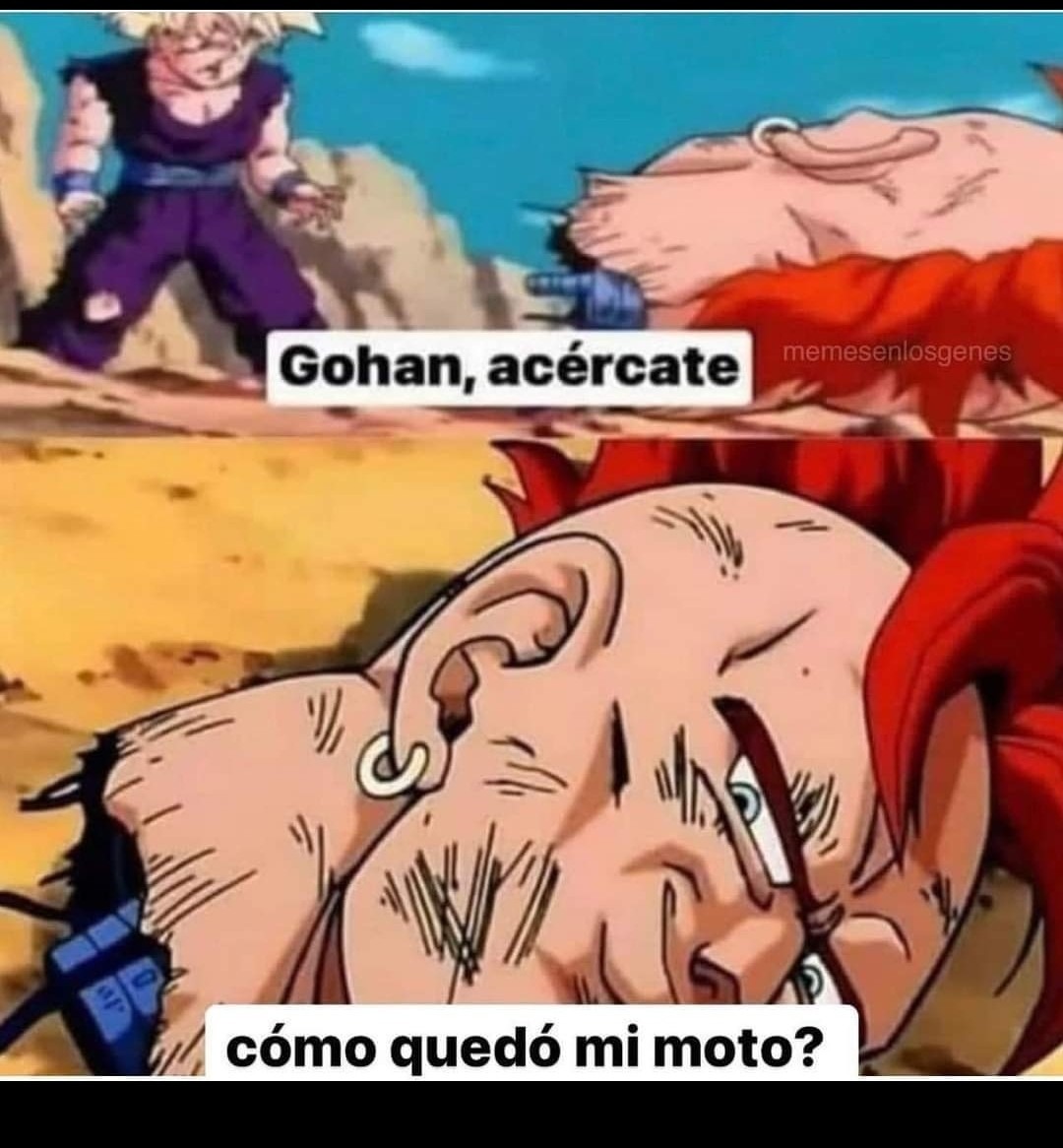 Y la moto - meme