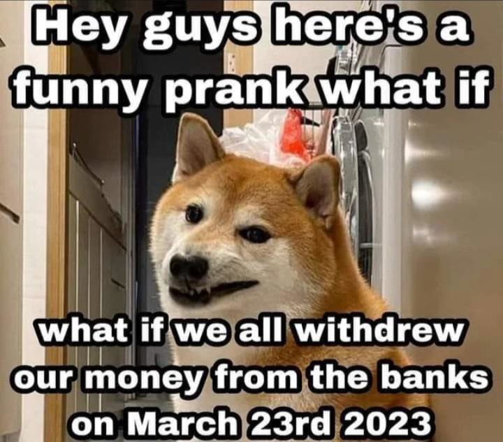March 2023 prank - meme