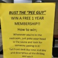 Bust the pee guy