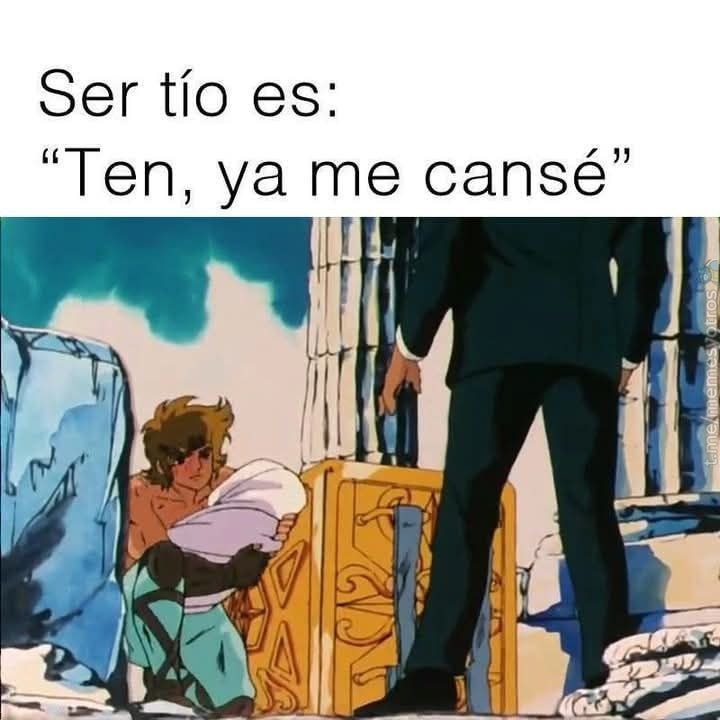 Ser tío básicamente es cansarte en 2 minutos y rendirte - meme