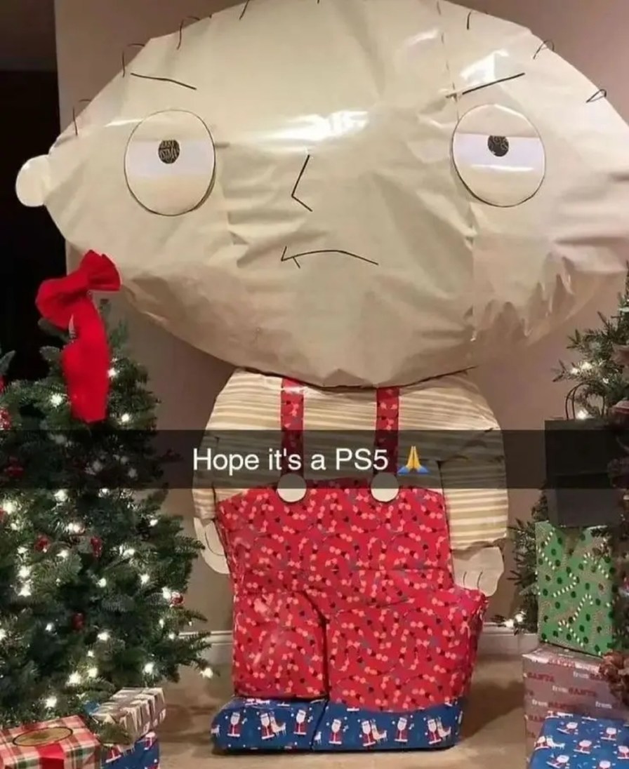 Lmaooooooo me van a regalar un stewie en cristmas :skullemoji: - meme