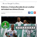 Cristiano Ronaldo so serve pra joga pelada (levem na zueira)