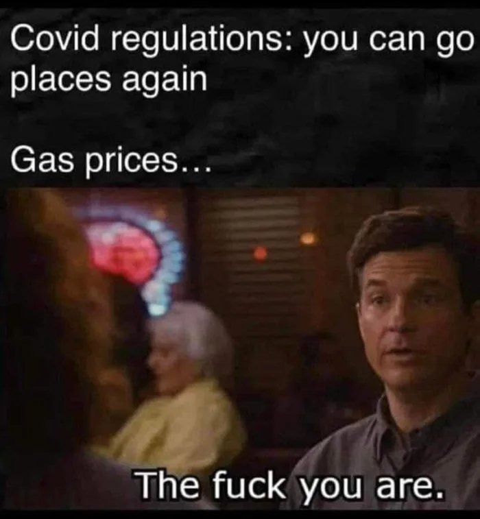 Gas price goes brrr - meme