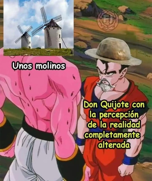 Don Quijote Gohan - meme