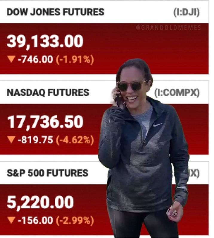 Kamala crash meme
