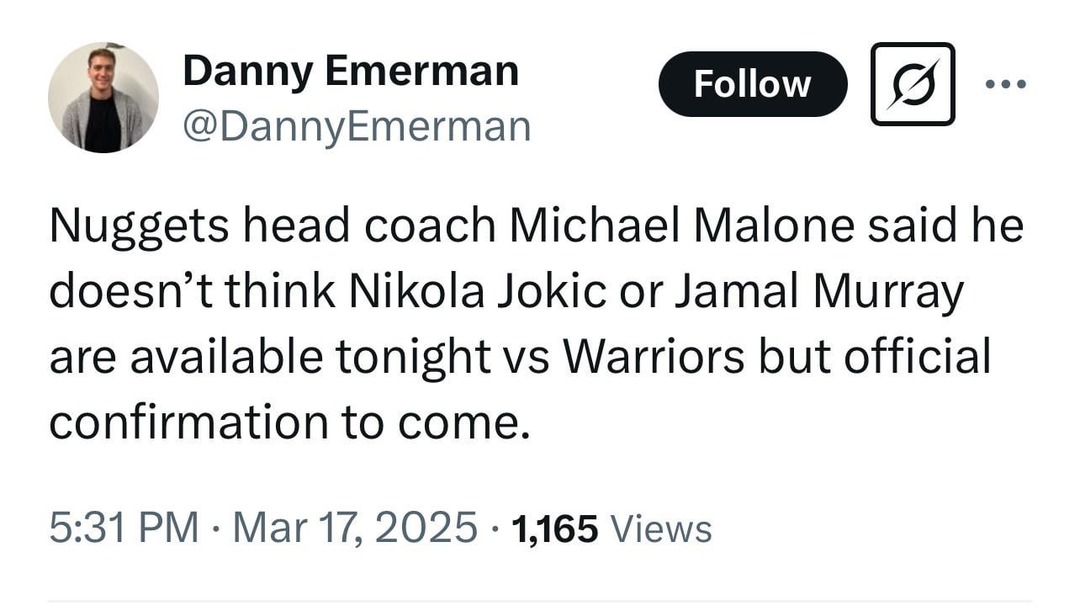 nuggets vs warriors meme