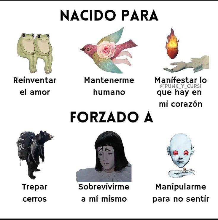 Trepar cerros - meme