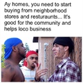 support loco business
