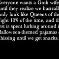 Goth wife