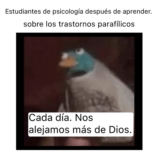 Meme de parafilias raras