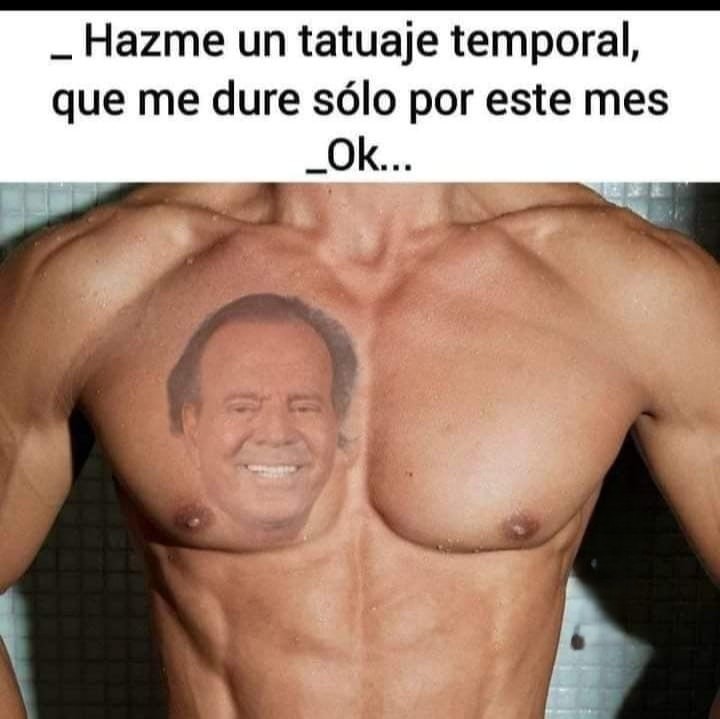 Hazme un tatuaje temporal julio churches - meme