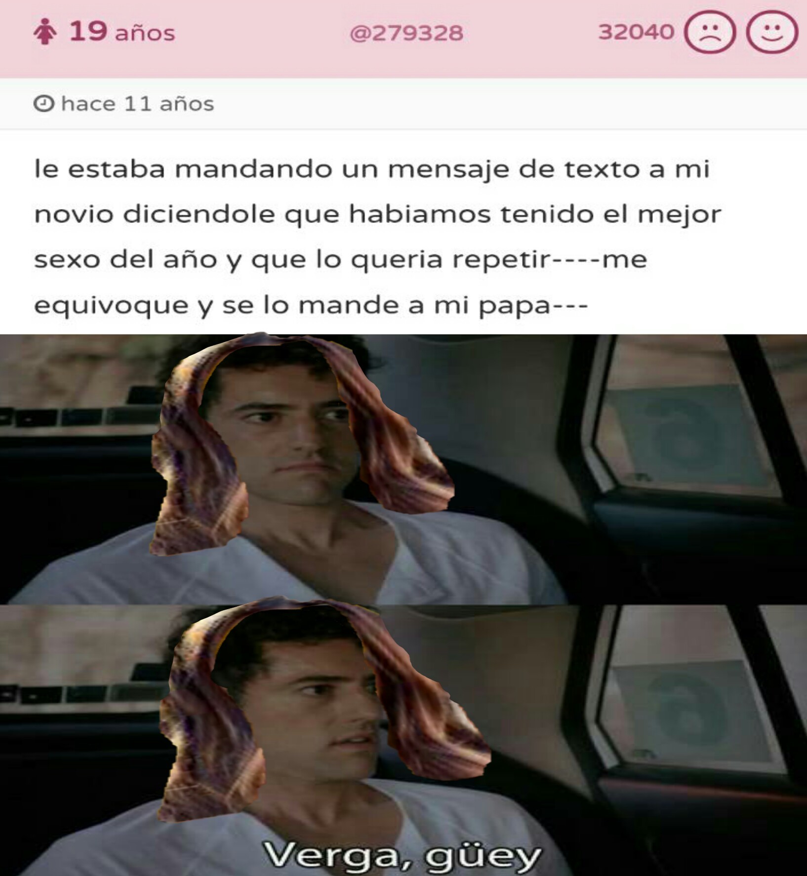 Verga güey - Meme subido por ElectroFury :) Memedroid