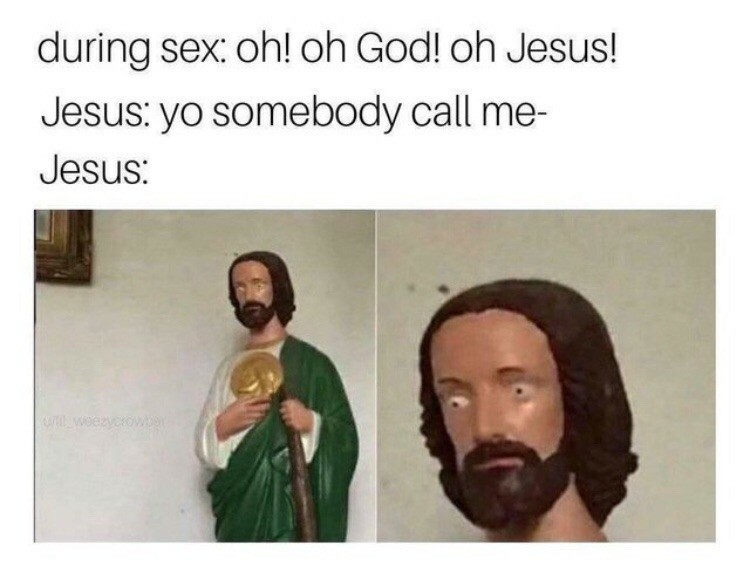 Jesus said:  - meme