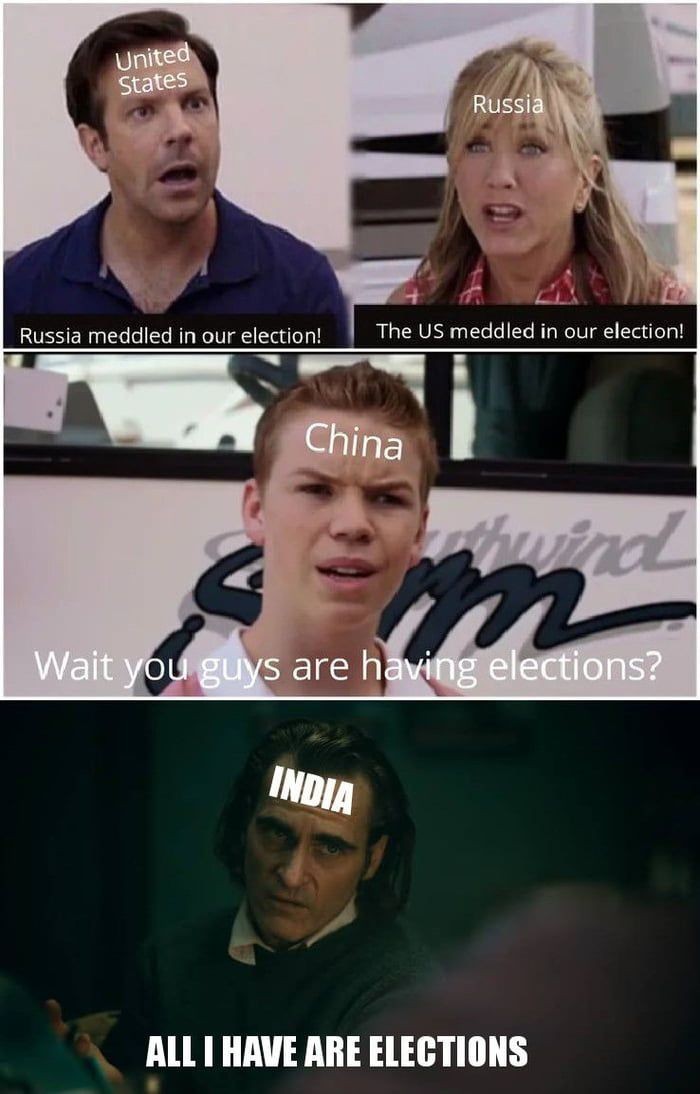 I love democracy - meme