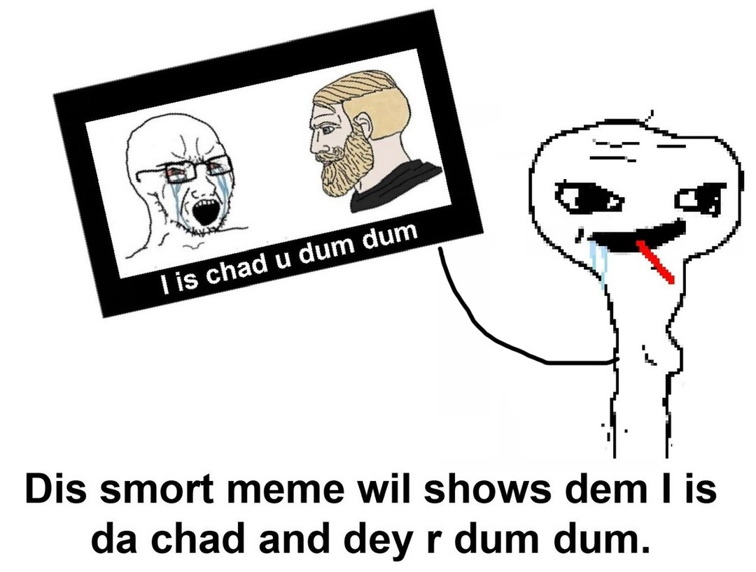 Giga Chad vs Virgin Memes - Imgflip