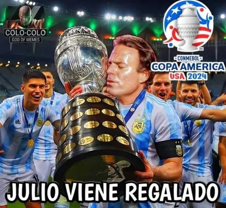 Julio viene regalado - meme