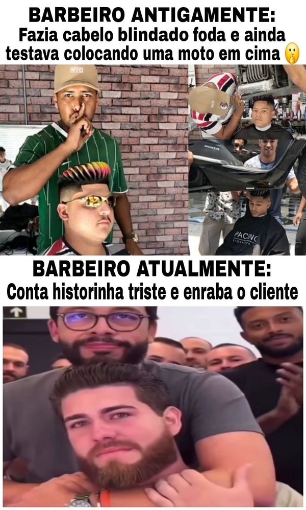 Barbearia Nutella - meme