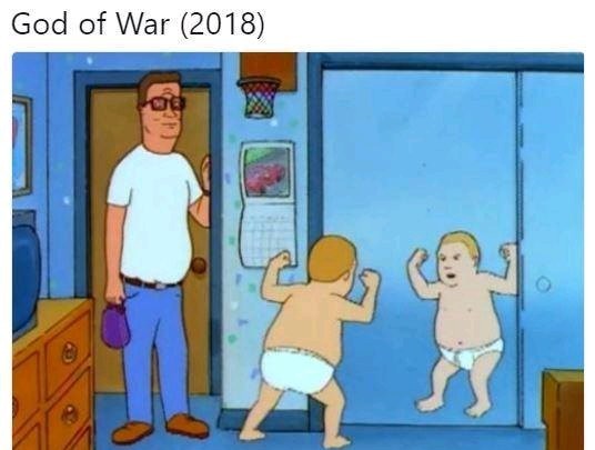 God of war - meme