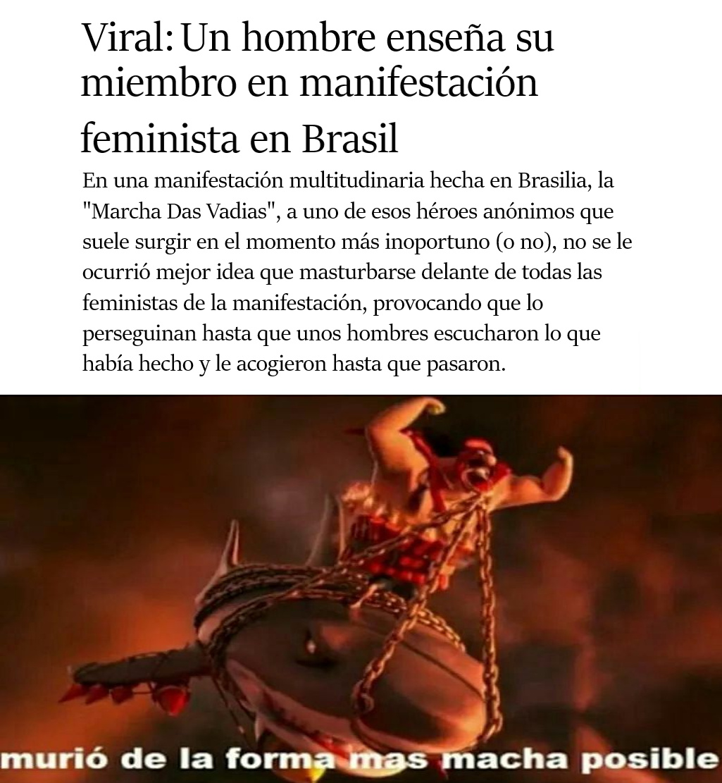 La noticia es vieja pero no podía desaprovechar esta oportunidad :grin: - meme