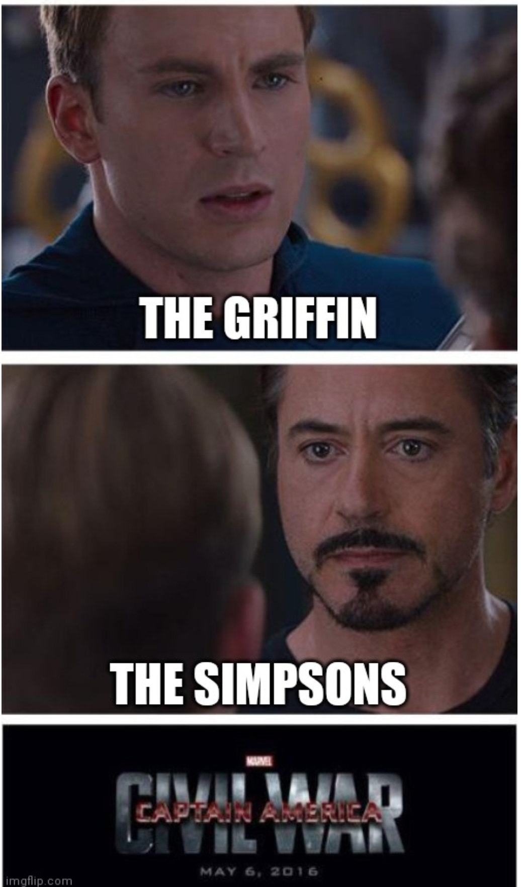 SIMPSONS VS THE GRIFFIN - meme