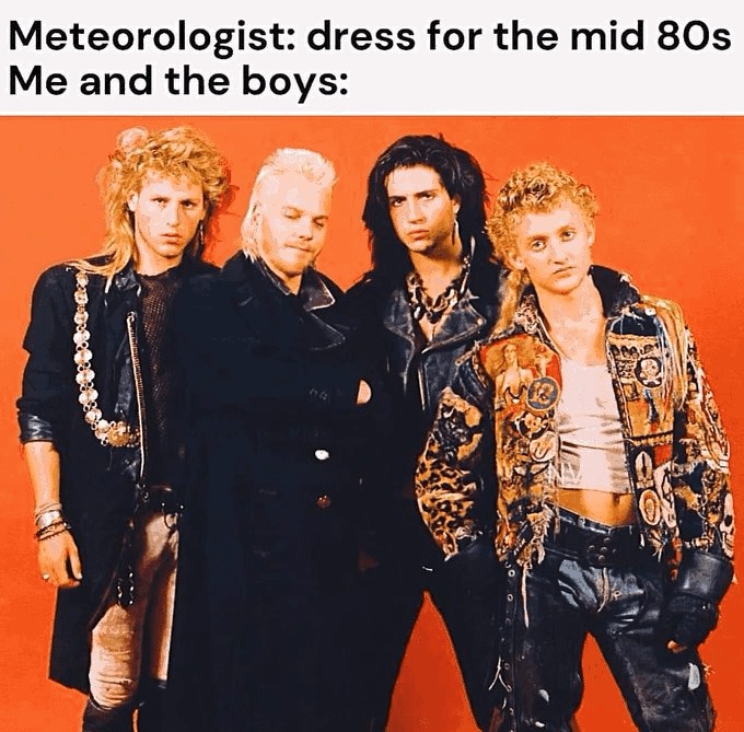 The Forcast calls for it being wet from all the oussy you will het - meme