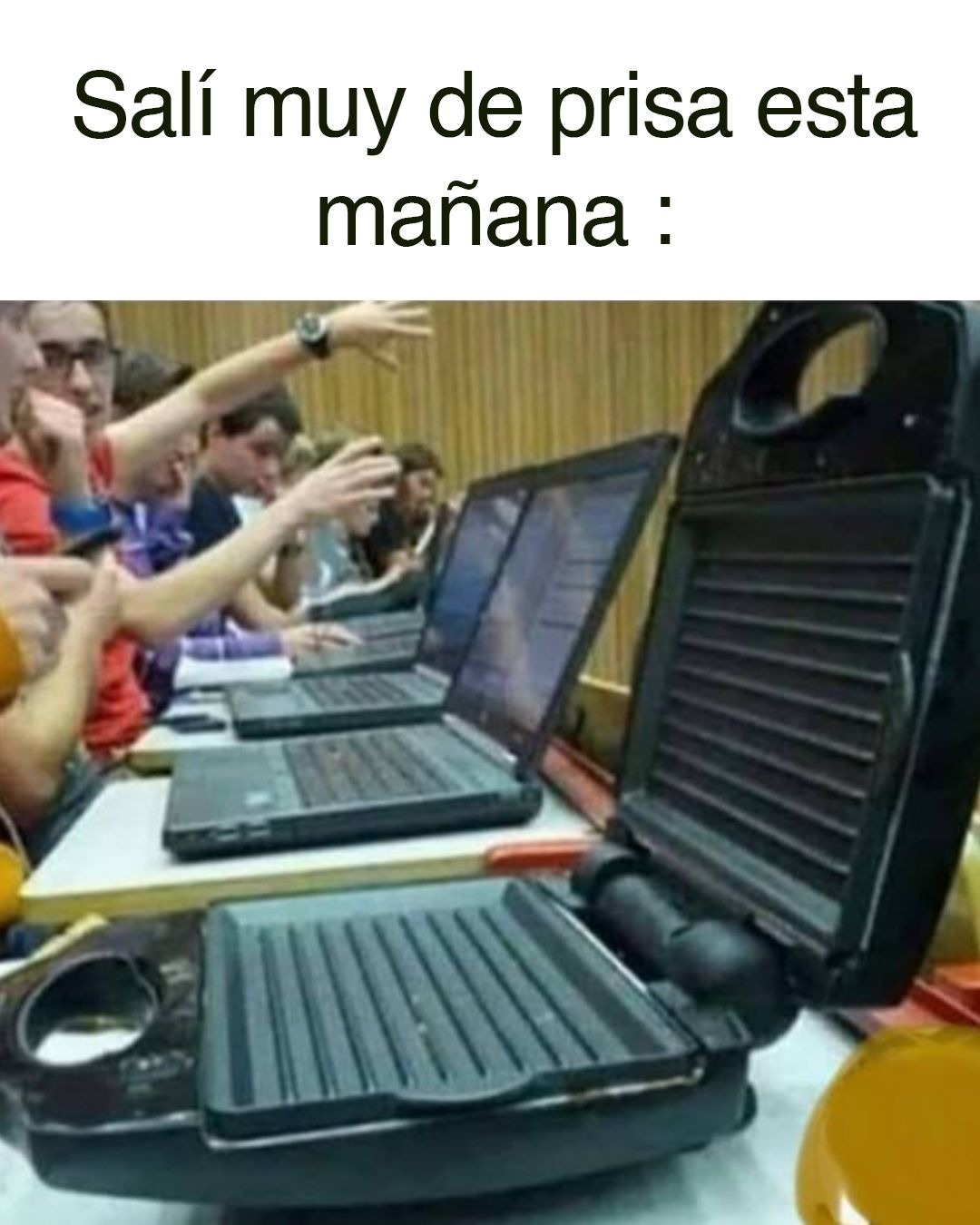 No me di ni cuenta - meme