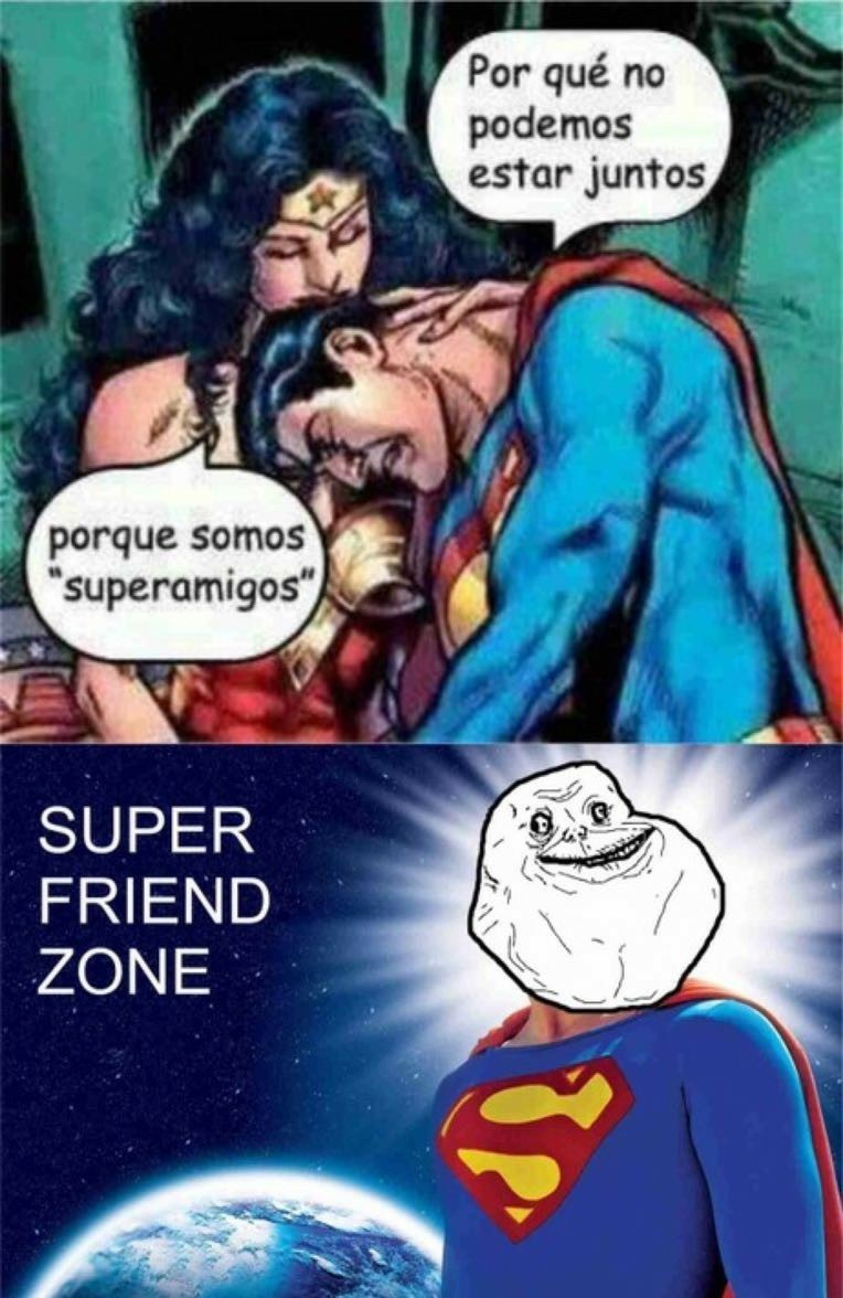 Superfriendzone  :c - meme