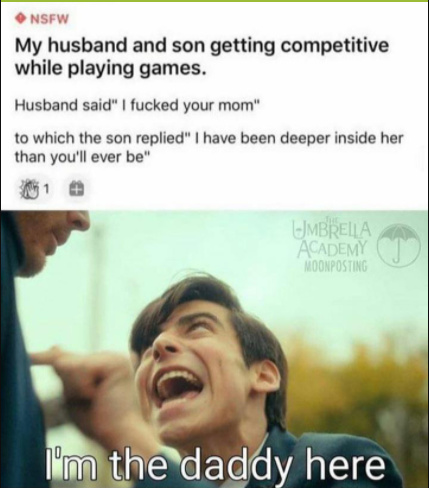 Never let your dad compete with your son - meme