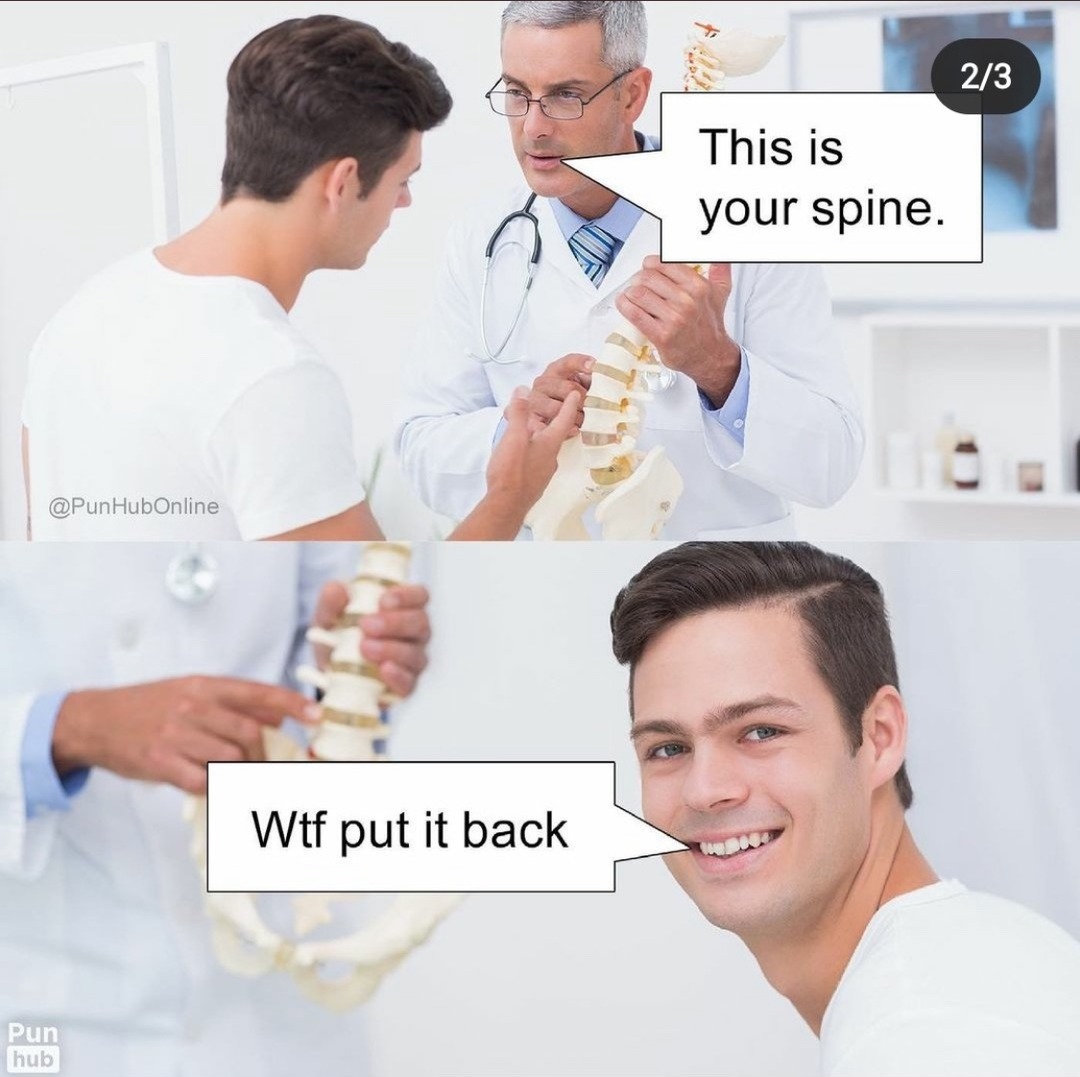 Spine - meme