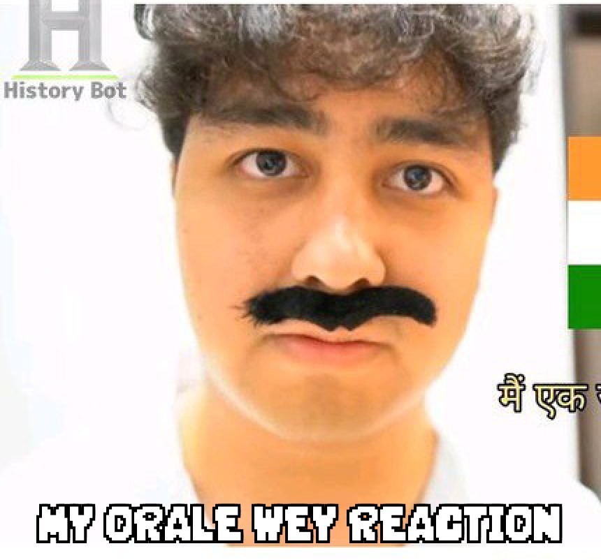 My orale wey reaction - meme