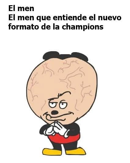 ustedes ven la champions? - meme