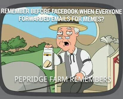 Email forwards - meme