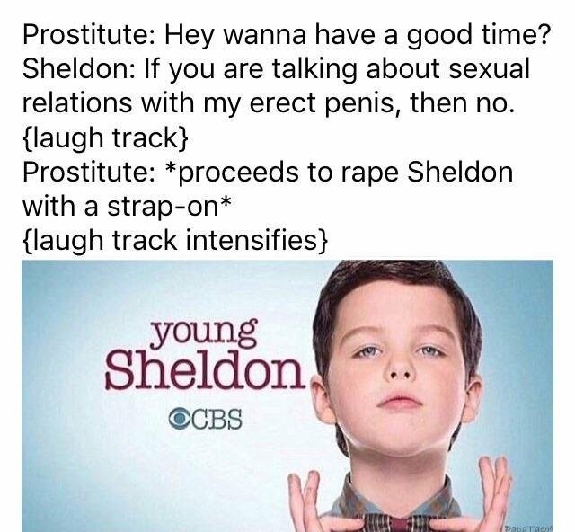 Spooky Sheldon - meme