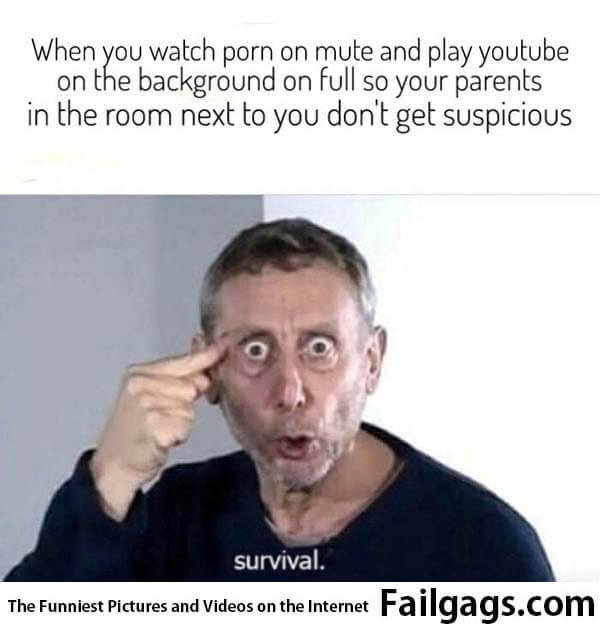 Porn survival - meme