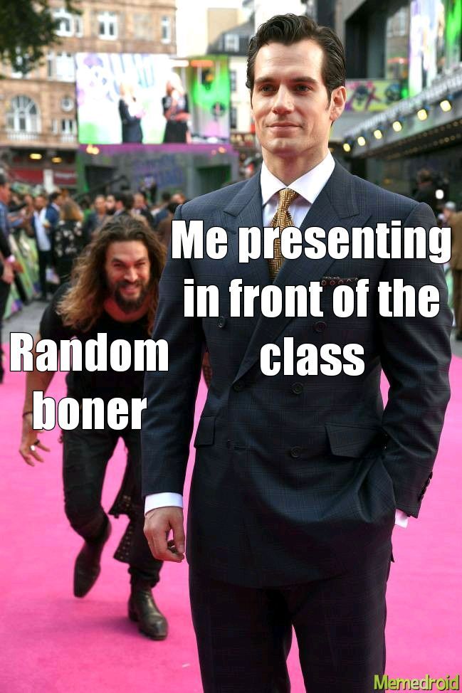 Dongs in a class - meme