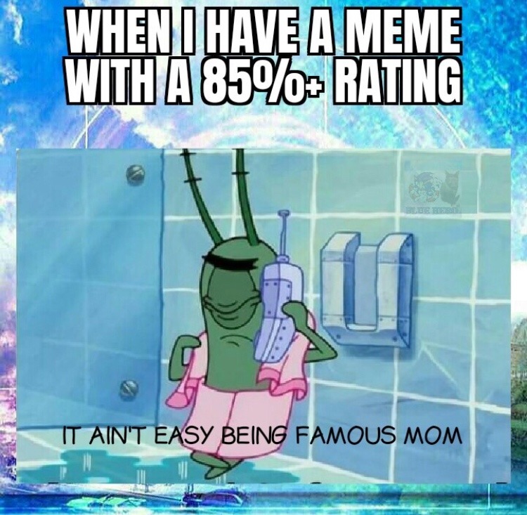 I’m the hero of blue people - meme