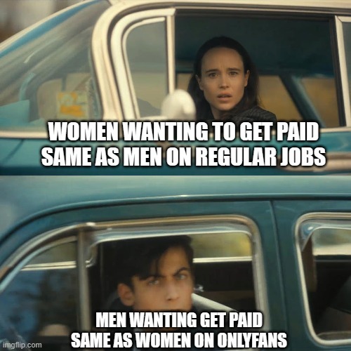 Please, equality - meme