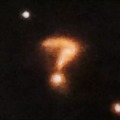Question mark shaped solar system found in space