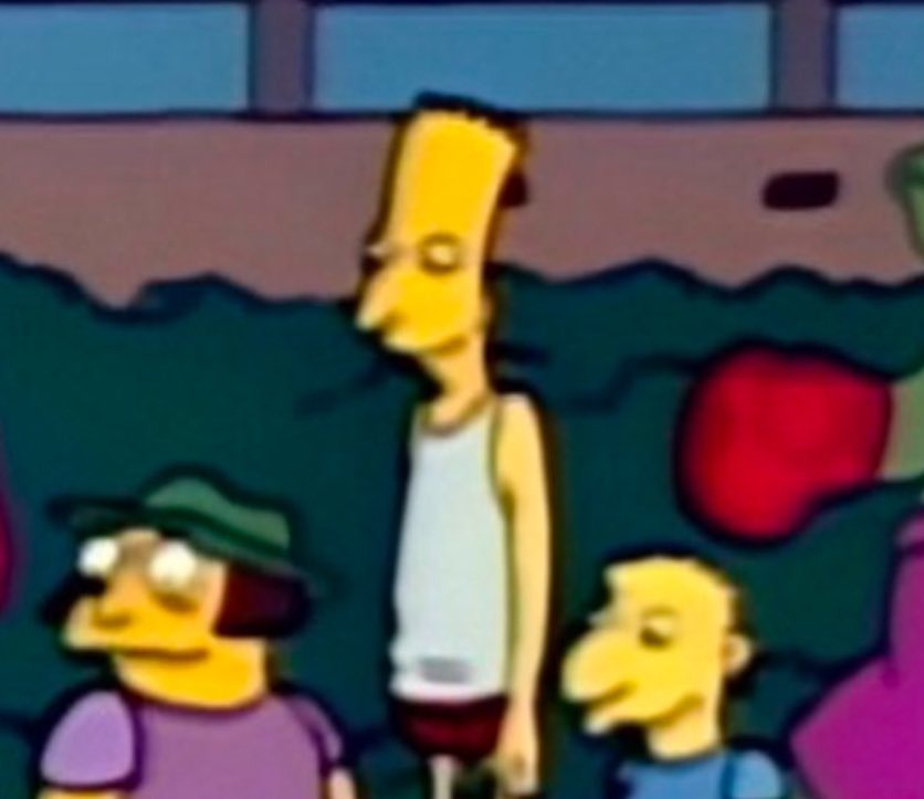 Ahhhh mi personaje favorito, dert de los simpsons - meme