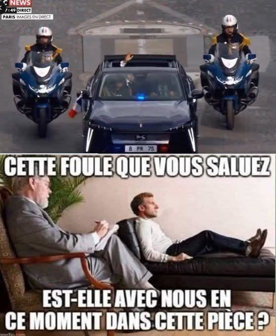 Maintenant dire nique la france choque moins que de dire vive la France - meme