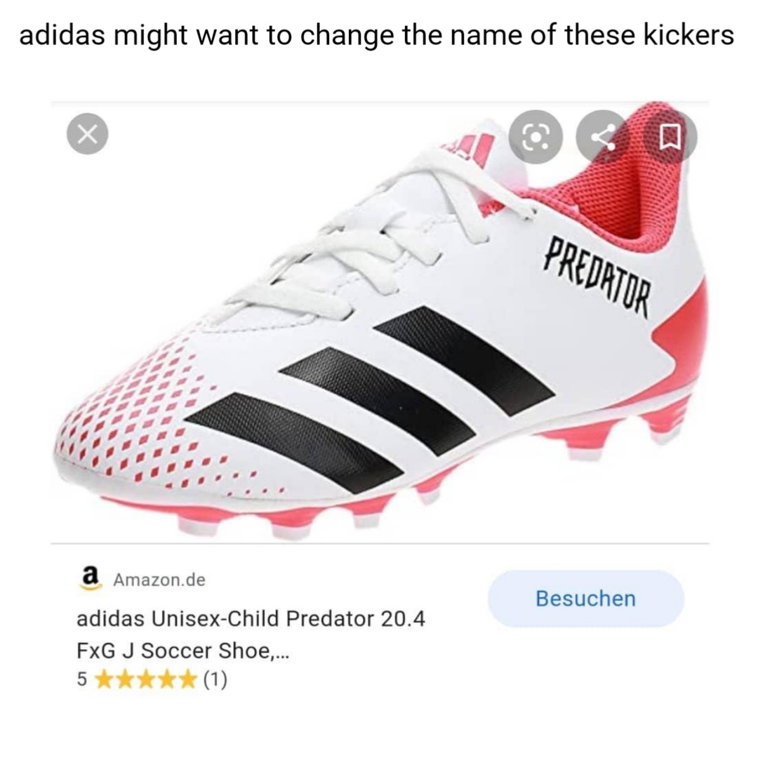 adidas, why don't you take a seat over there? - meme