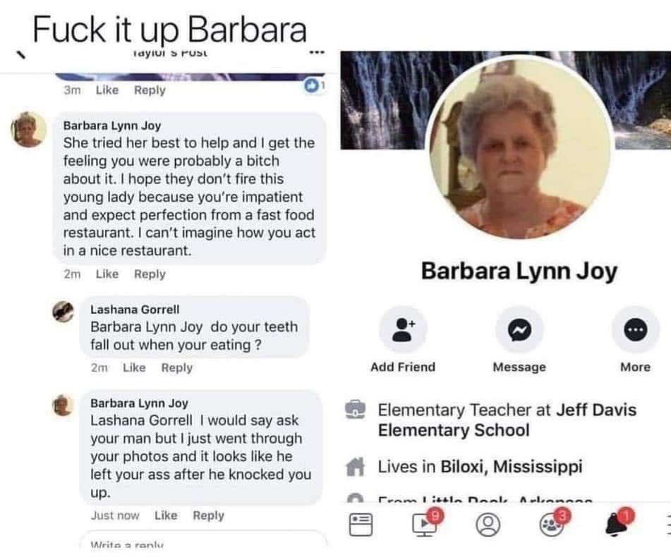 Get em Barbara! - meme