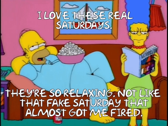Enjoy saturday - meme