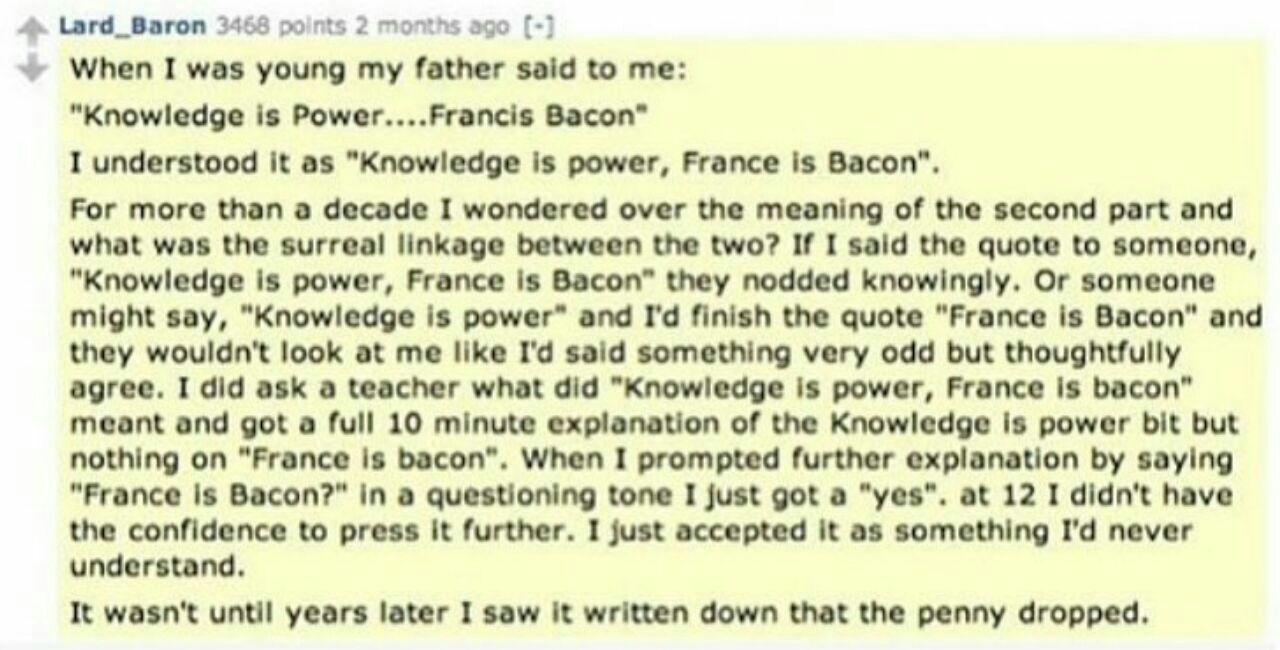 Oh my god france IS bacon - meme